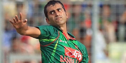 Former Bangladesh spinner Mosharraf Hossain (Photo | AFP)