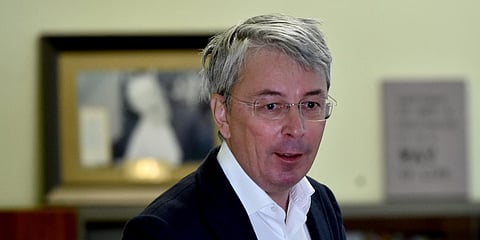 Ukrainian culture minister Oleksandr Tkachenko (File photo| AFP)