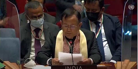 Minister of State for External Affairs Dr. Rajkumar Ranjan Singh (Photo | ANI)