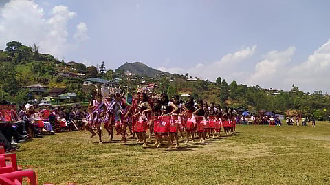 A traditional dance performed during the event.