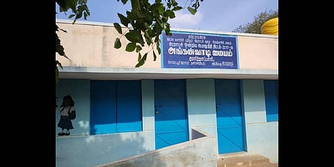 Two anganwadis closed in Krishnagiri as workers go on leave