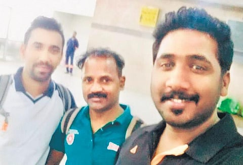 Sreejith Sajeevan, Deepash and Akhil Reghu