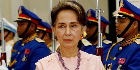 Former Myanmar leader Aung San Suu Kyi (Photo | AP)