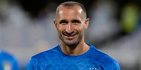 Italy captain Giorgio Chiellini (Photo | AP)