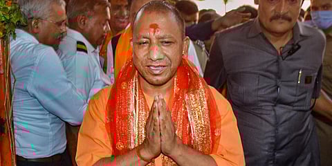 UP CM Yogi Adityanath had directed officials to ensure that the sound of public address systems should not go out of the premises (Photo | PTI)