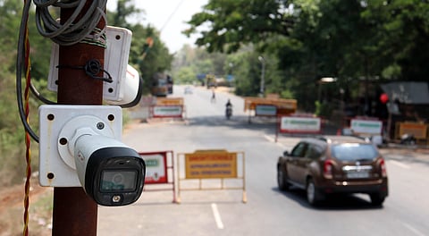 ANPR cameras set up at Vellore border check post