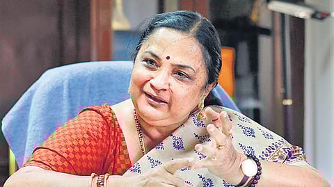 JNU vice-chancellor Professor Santishree Dhulipudi Pandit.