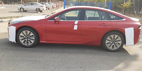 Hydrogen car Toyota Mirai