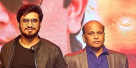 Nikhil Siddhartha (L) with his late father Shyam (Photo| Instagram)