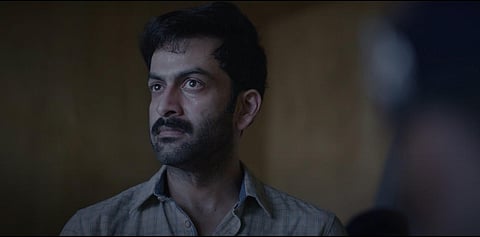 Prithviraj in a still from 'Jana Gana Mana'. (Photo| EPS)