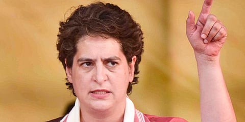 Congress general secretary Priyanka Gandhi (Photo | PTI)