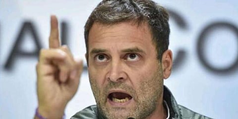 Former Congress chief Rahul Gandhi (Photo | PTI)