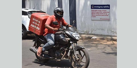 Are we antisocials, fume food delivery agents after police barred them from waiting in Coimbatore stretch