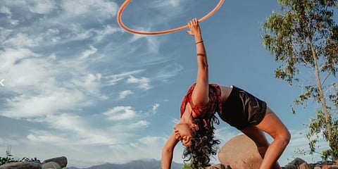 Flow artiste Eshna Kutty (Photo| Special Arrangement)