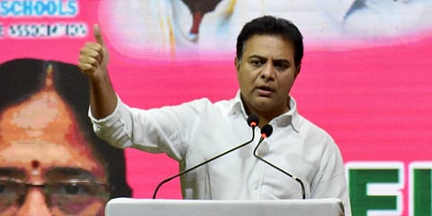 Telangana Minister and TRS Working President KT Rama Rao (Photo | EPS)