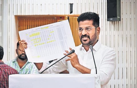 TPCC president and Congress MP Revanth Reddy . (Photo | EPS, R V K Rao)