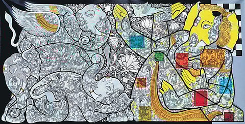 Artwork by Ramesh Gorjala. ( Photo | EPS0