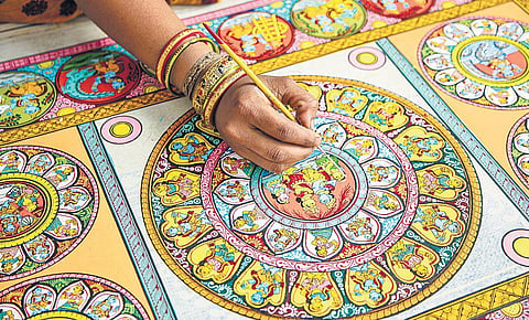 Photographs clicked by Shoba Jolly on her visit to various villages
