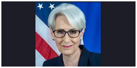 US Deputy Secretary of State Wendy Sherman. (Photo | Twitter/ @DeputySecState)