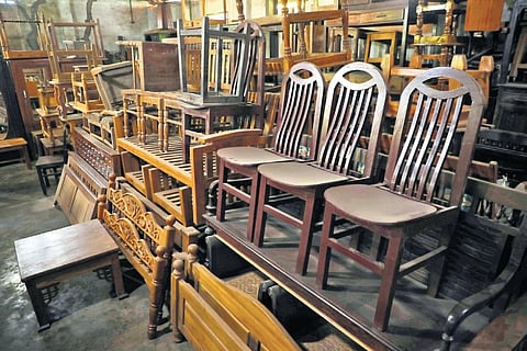 A legacy carved in wood