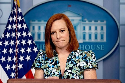 White House press secretary Jen Psaki . ( Photo | AP)