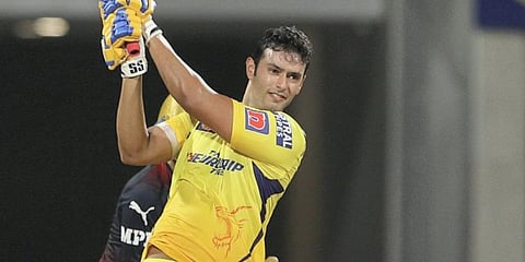 Chennai Super Kings all-rounder Shivam Dube (Photo | PTI)