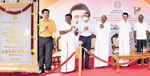 Chief Minister MK Stalin on Friday flags off Chennai’s longest flyover linking Medavakkam with Nanmangalam | express