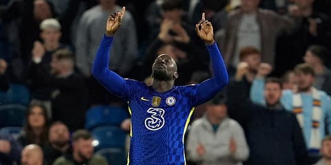 Chelsea forward Romelu Lukaku (Photo | AP)