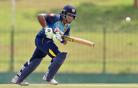 Raring to Go! Chamari Athapaththu (Photo | AFP)