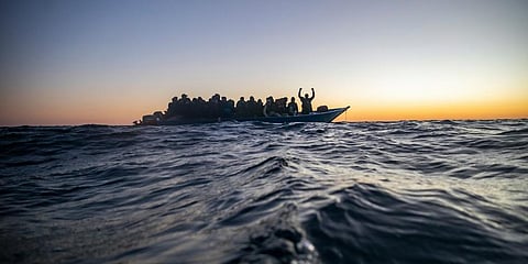 Another four boats carried migrants who were crossing the Mediterranean to mainland Spain. (Representational Photo | AP)