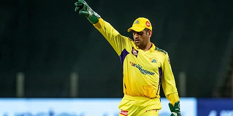 Chennai Super Kings skipper MS Dhoni (Photo| Special Arrangment)