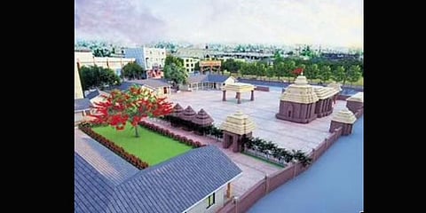 Blueprint of the temple plan | Express