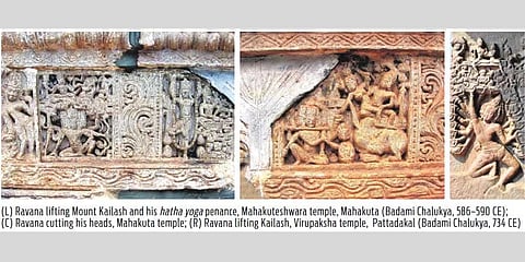 Unique depictions of Ravana in Karnataka’s Mahakuta
