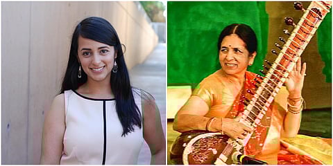 Veena Chandra (R) and Reena Esmail. (Photo| Special Arrangement)