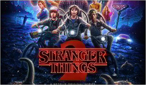 Stranger Things poster. (Photo | Twitter)