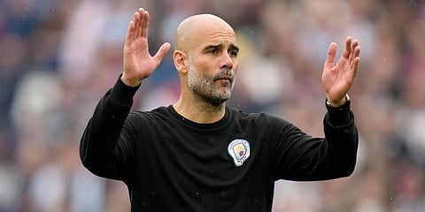 Manchester City gaffer Pep Guardiola (Photo | AP)