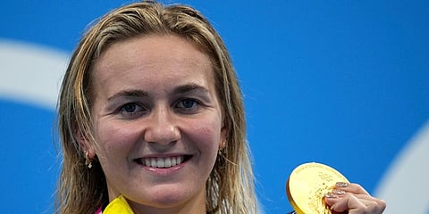 Olympic gold medalist Ariarne Titmus (Photo | AP)