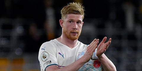 Manchester City midfielder Kevin De Bruyne (Photo| AP)