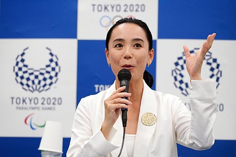 Japanese film director Naomi Kawase speaks during a press conference in Tokyo. (Photo | AP)