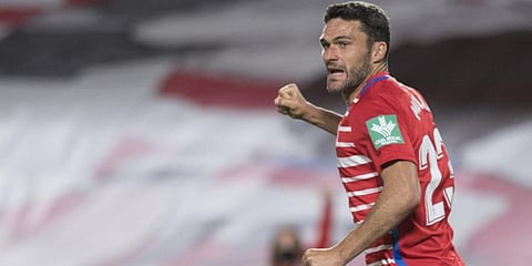 Granada striker Jorge Molina (Photo | AFP)