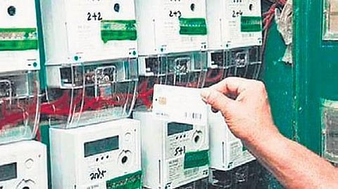 Image of smart meters used for representaional puposes only,