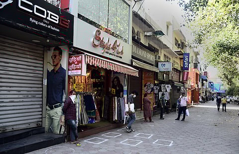 A view of Sarojini Nagar market. (File photo| Parveen Negi, EPS)