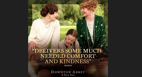 Poster of Downton Abbey: A New Era. (Photo | Twitter, @DowntonAbbey)