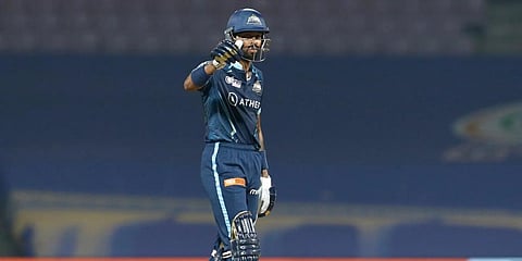 Gujarat Titans skipper Hardik Pandya (Photo| Special Arrangement)