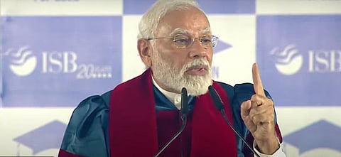 Prime Minister Narendra Modi (Photo| YouTube screengrab)