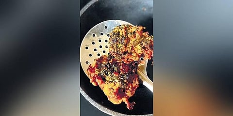 Fritters are the go-to food when it rains in India