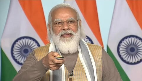 Prime Minister Narendra Modi. (File Photo | Twitter/ANI)