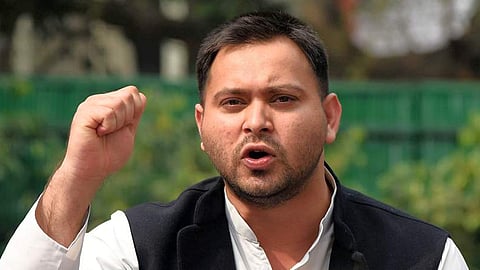 RJD leader Tejashwi Prasad Yadav.
