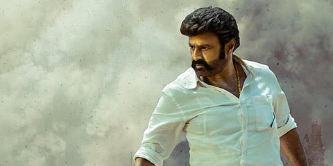 Nandamuri Balakrishna in a poster of 'NBK107'. (Photo| Twitter)