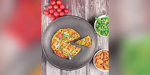 Pizza with the hing thing